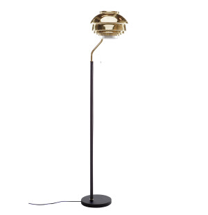Artek A808 golvlampa mässing image
