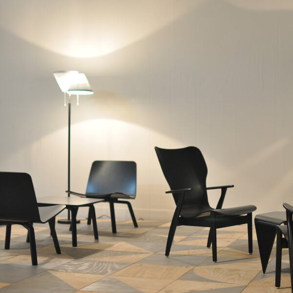 Artek A810 lattiavalaisin kromi 5 kuva
