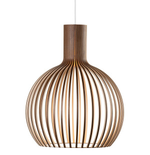 Secto Design OCTO SMALL 4241 riippuvalaisin, pähkinä kuva