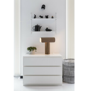 Secto Design TEELO 8020 pöytävalaisin pähkinä kuva