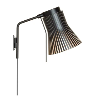 Secto Design PETITE 4630 seinävalaisin, musta kuva