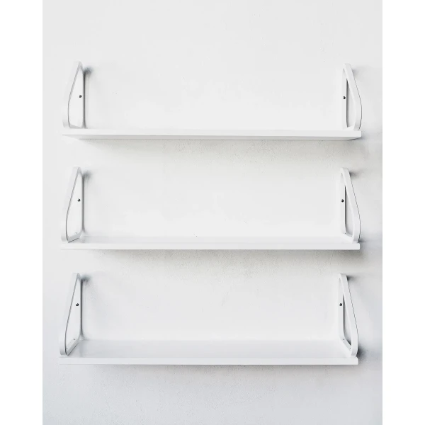 Wall Shelf 112B white lacquered master 1 kuva