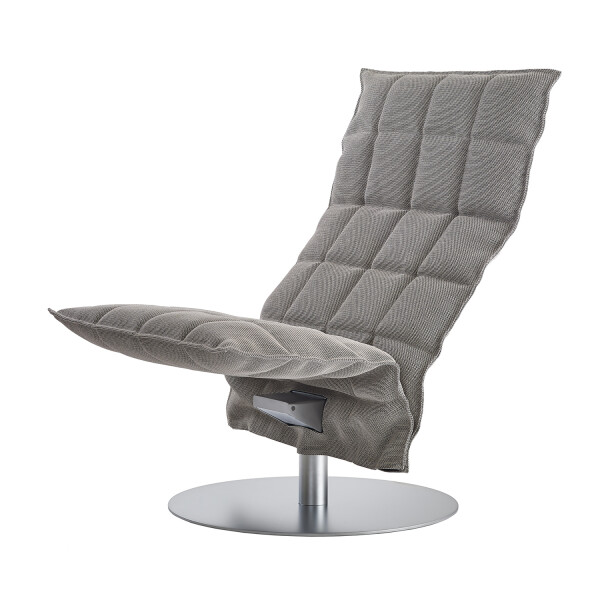 Woodnotes k tuoli kapea, pyörivä, Sand kitti-musta image