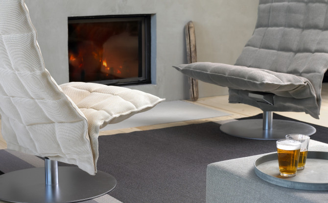 Woodnotes k tuoli leveä malli Sand kangas