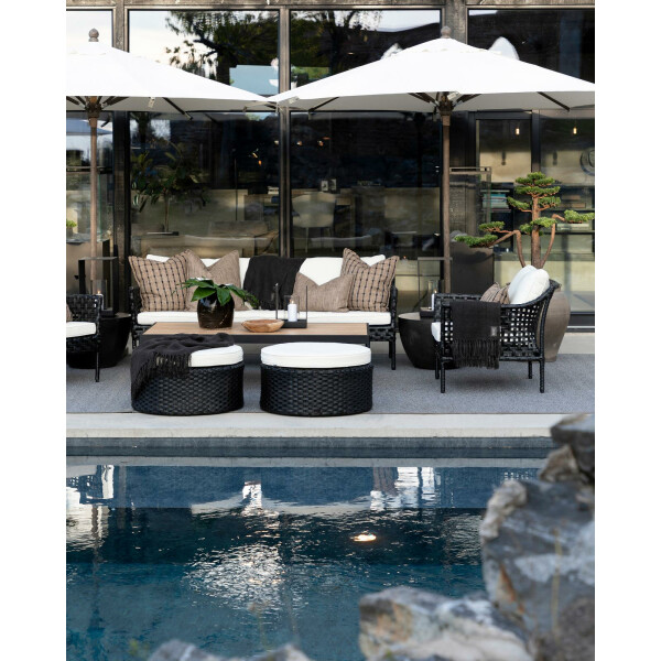 Artwood SANTA MONICA 3-sohva classic black kuva