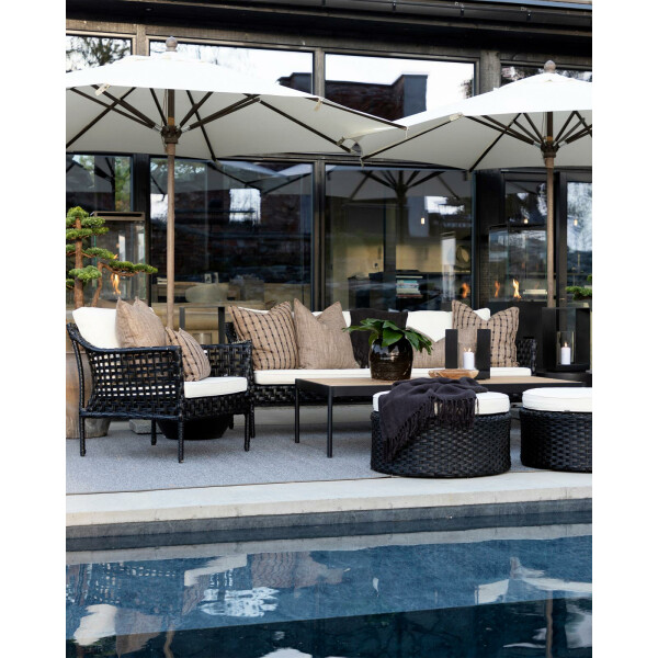 Artwood SANTA MONICA 3-sohva classic black kuva