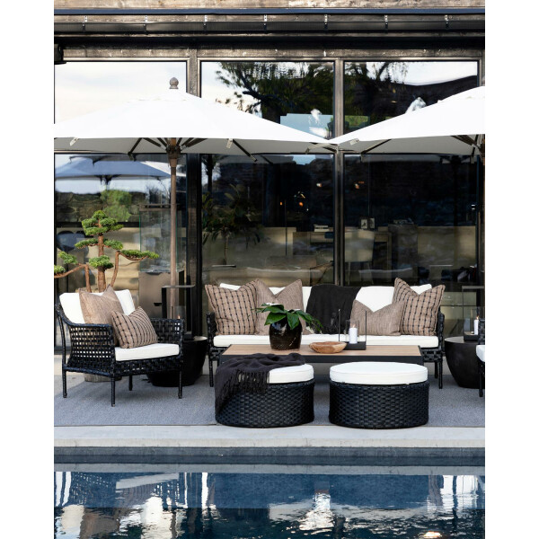 Artwood SANTA MONICA 3-sohva classic black kuva