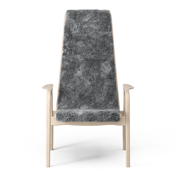 Swedese LAMINO nojatuoli valkopigmentoitu tammi/scandinavian grey image