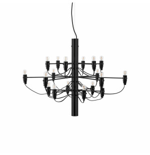 Flos 2097/18 SARFATTI takkrona svart image