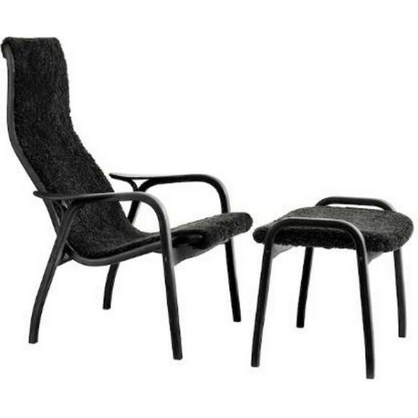 Swedese LAMINO nojatuoli musta/black image