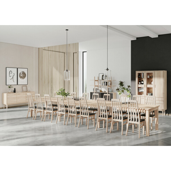 Casø furniture CASØ 701 ruokapöytä 200-500x100cm valkotammi image