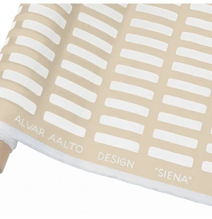 Artek SIENA PUUVILLAKANGAS, hiekanruskea/valkoinen kuva
