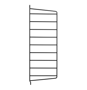 String SYSTEM sivupaneeli seinä 50x20 musta 2 kpl kuva