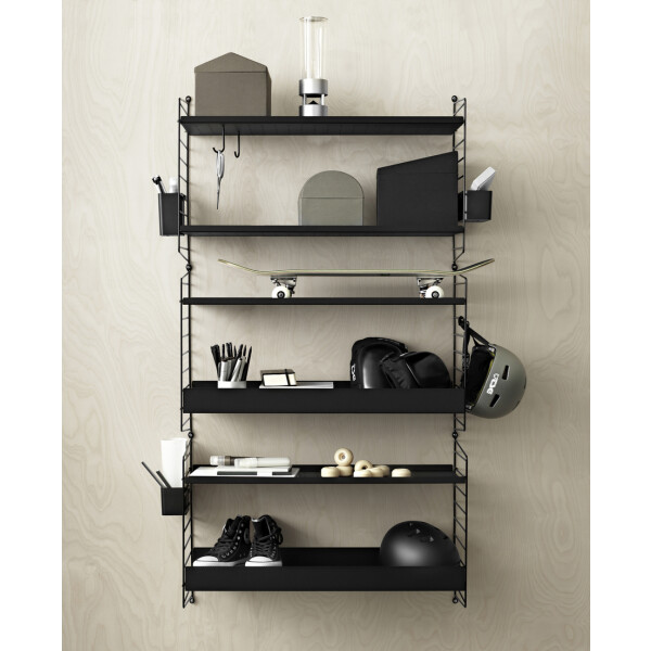 inspiration string system black metalshelves organizers image