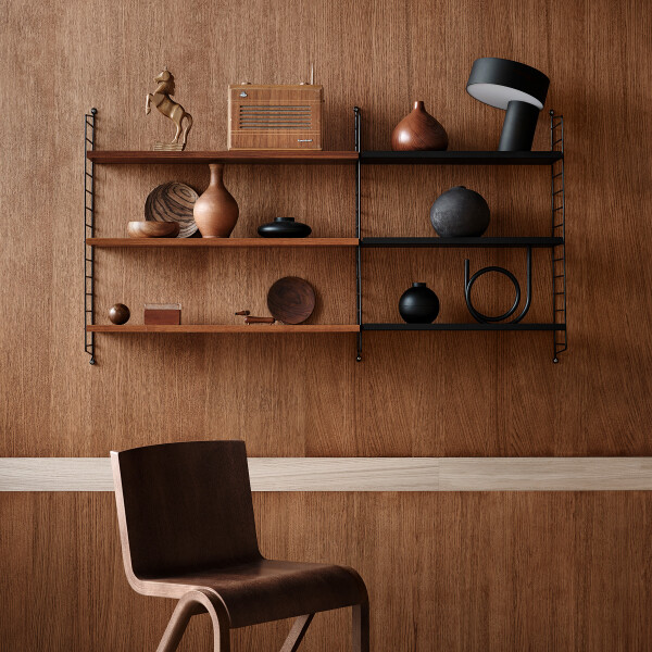 String metal walnut interior kuva