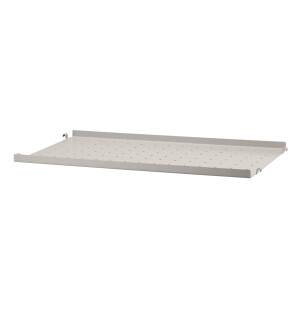 String SYSTEM metallihylly 58x30, matala, beige kuva