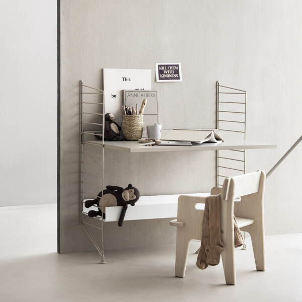 inspiration string system lastenhuone pöytätaso beige image