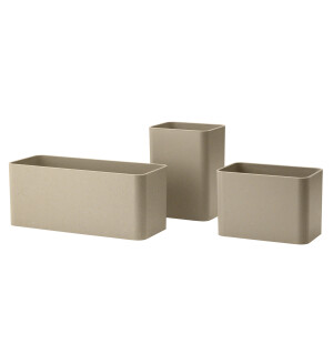 String SYSTEM organizers säilytin beige, 3 kpl kuva