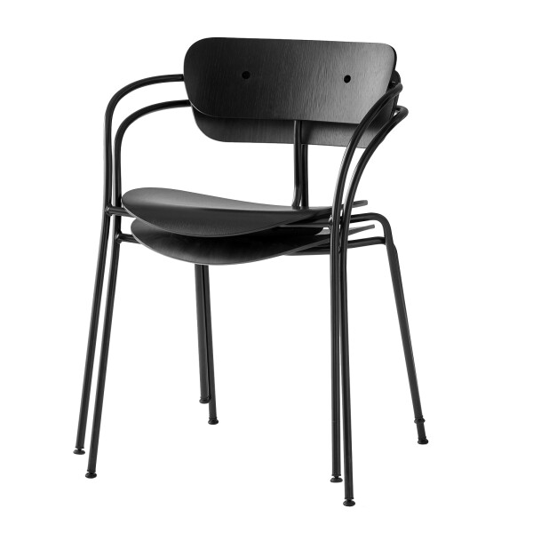 &Tradition Pavilion AV2 tuoli musta 03 kuva