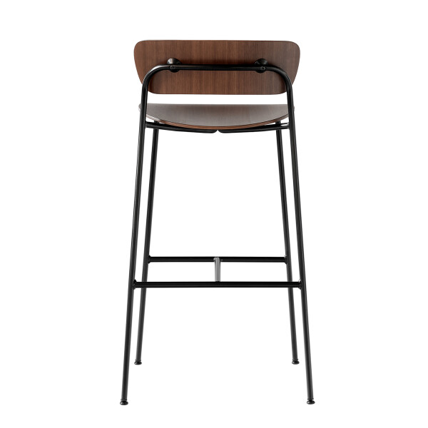 &Tradition Pavilion baarituoli AV9 walnut back kuva