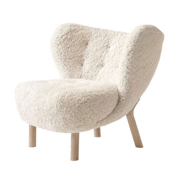 &Tradition Little Petra VB1 nojatuoli lampaantalja moonlight tammi kuva