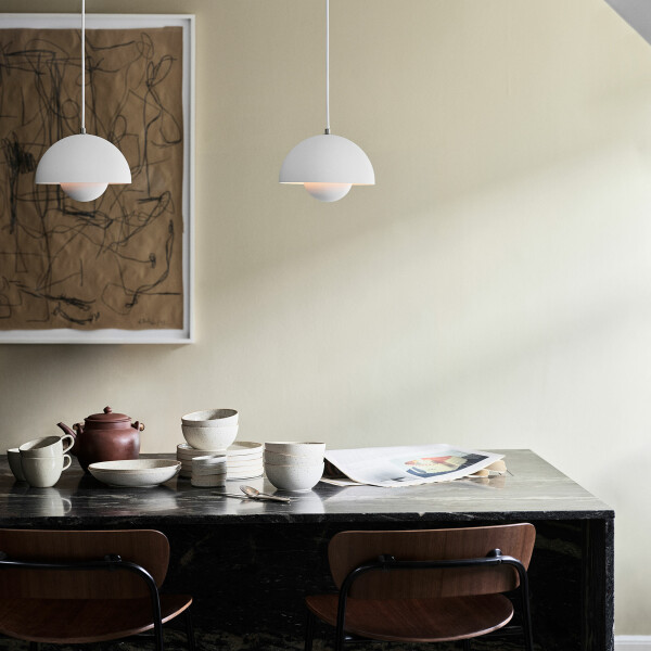 &Tradition Flowerpot VP1 riippuvalaisin mattavalkoinen 03 image