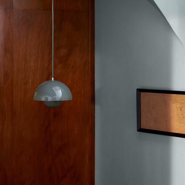 &Tradition Flowerpot VP1 riippuvalaisin stone blue 02 kuva