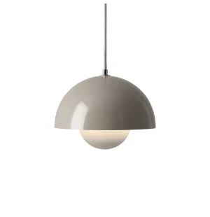 &Tradition FLOWERPOT VP1 riippuvalaisin, grey beige kuva