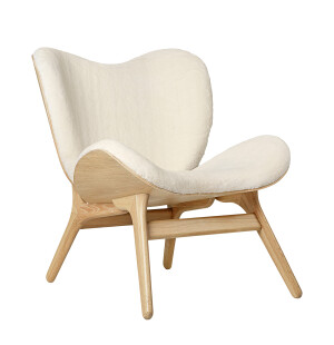 Umage A CONVERSATION PIECE nojatuoli, oak/teddy white kuva