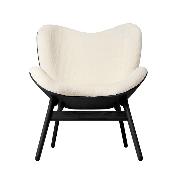 UMAGE A Conversation Piece low black oak teddy white 2 image