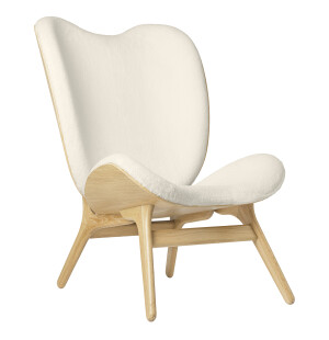 Umage A CONVERSATION PIECE TALL nojatuoli, oak/teddy white kuva