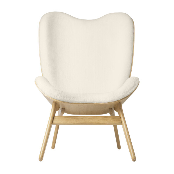 UMAGE A Conversation Piece tall nojatuoli oak teddy white 03 image