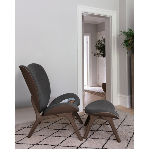 UMAGE A Conversation Piece ottoman dark oak shadow rahi kuva