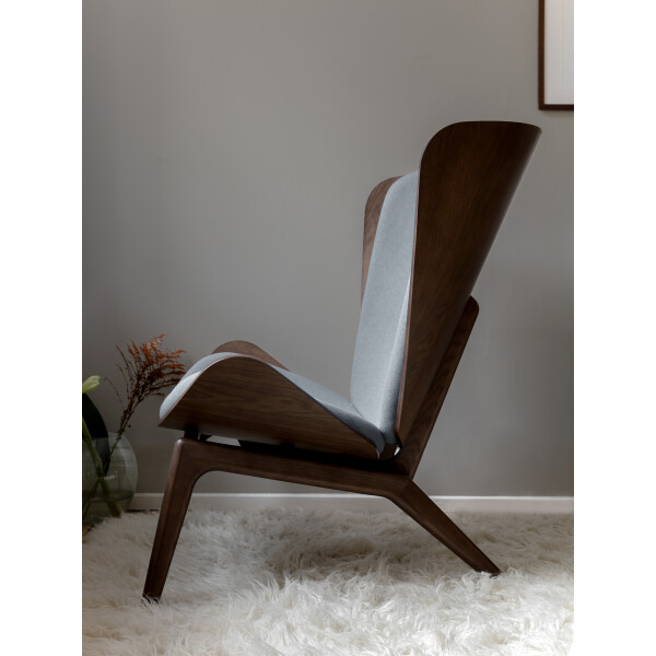 UMAGE The Reader nojatuoli dark oak sterling kuva