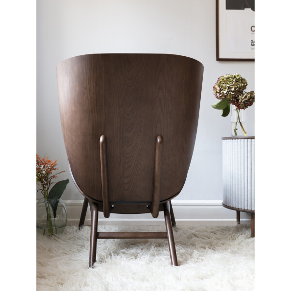 UMAGE The Reader nojatuoli dark oak tumma tammi back kuva