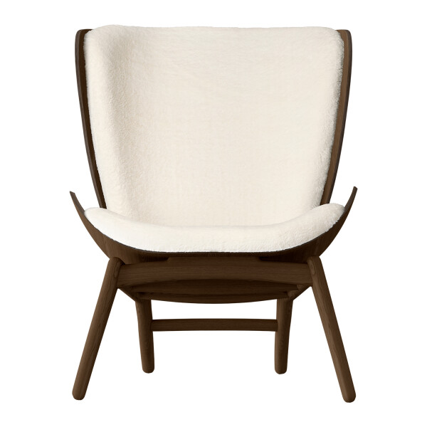 UMAGE The Reader nojatuoli dark oak teddy white image