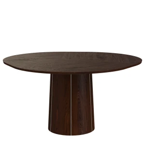 Skovby 33 ruokapöytä Ø123/149 cm, savutammi kuva