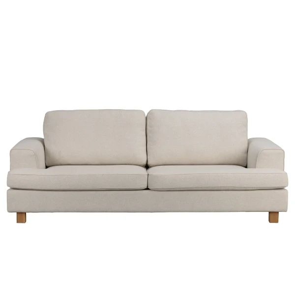 340011 b sb a Aberdeen 3 seater sofa beige oak legs kuva