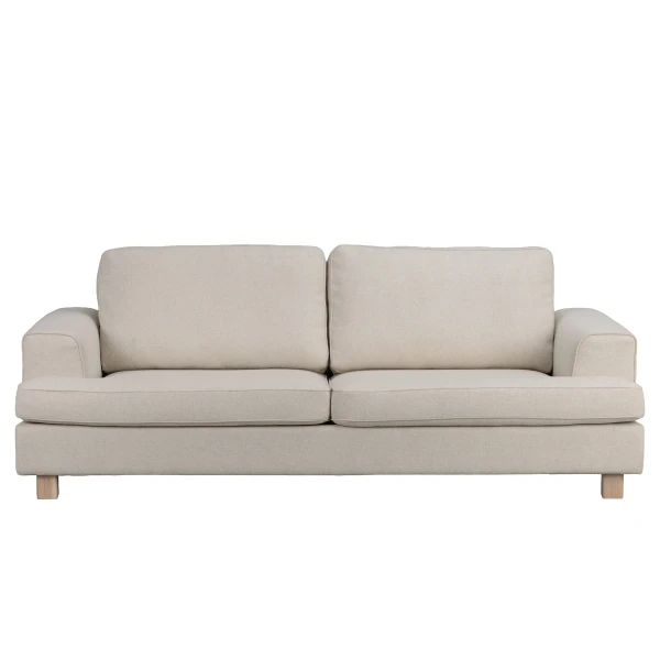340012 b sb a Aberdeen 3 seater sofa beige whitepigm oak legs kuva