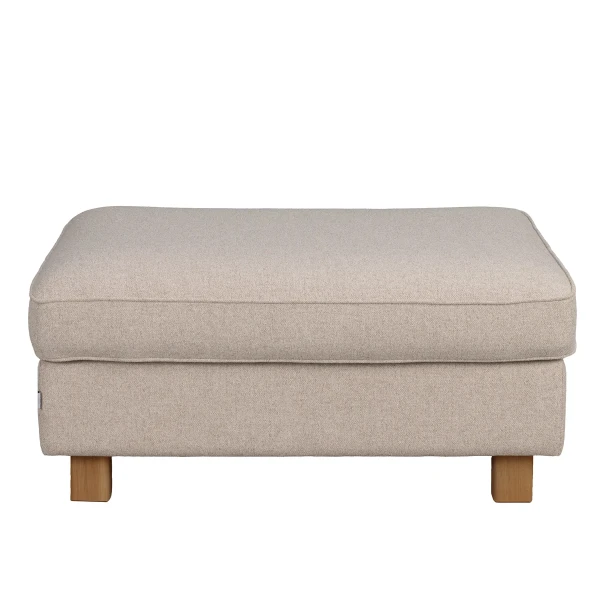 340241 b sb a Aberdeen footstool beige oak legs kuva