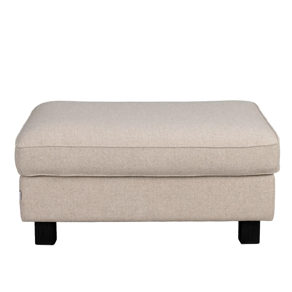340244 b sb a Aberdeen footstool beige blackstained oak legs kuva