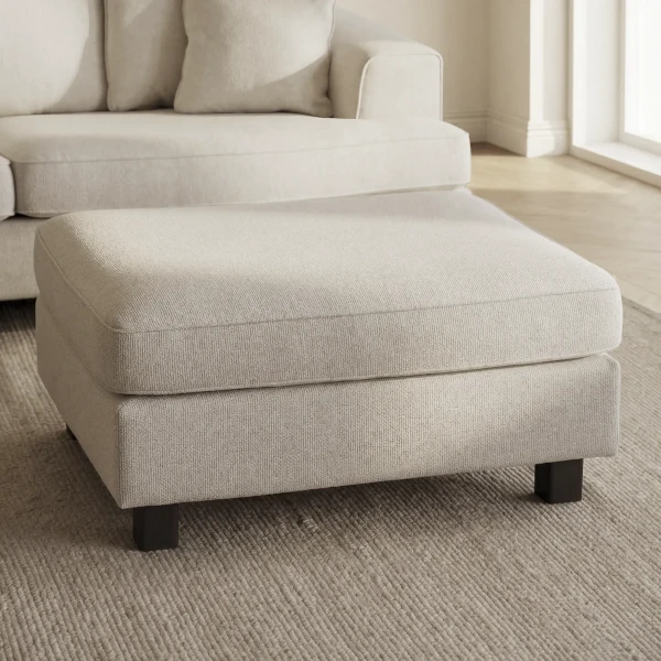 350303 b mb Hartsville footstool Cayenne brown kuva
