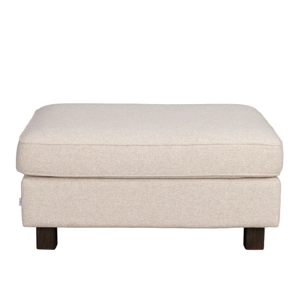 350303 b sb a Hartsvile footstool beige brown oak legs kuva