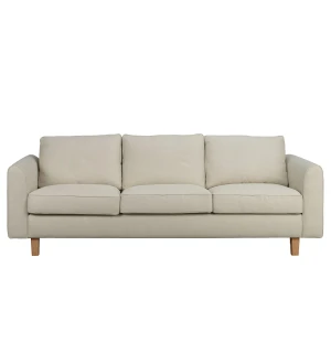 Rowico IRVINE sohva 3-istuttava, Essence #05 beige/tammi kuva