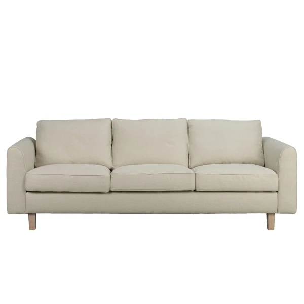 360162 b sb a Irvine 3 seater sofa beige whitepigm oak legs kuva