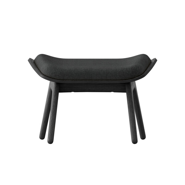 UMAGE The Reader ottoman black oak shadow 2 image