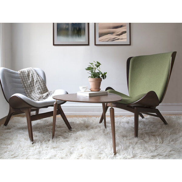 UMAGE Hang Out sohvapöytä dark oak brass tumma tammi messinki 05 kuva