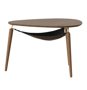 Umage HANG OUT soffbord, dark oak/brass image