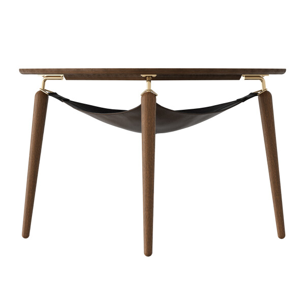 UMAGE Hang Out sohvapöytä dark oak brass tumma tammi messinki 02 kuva