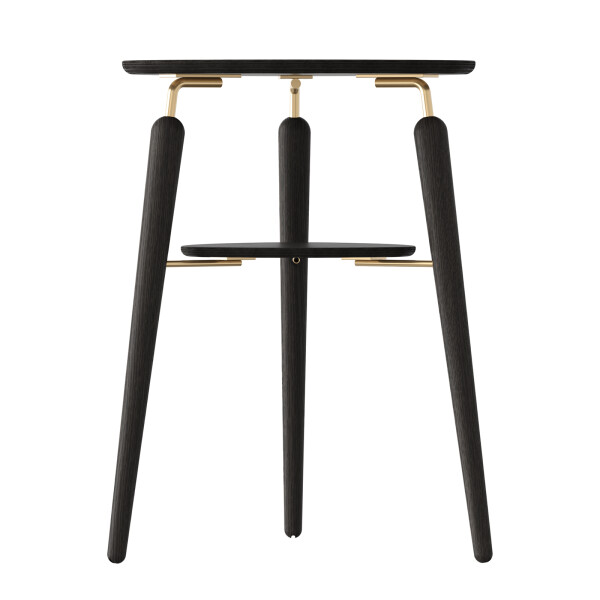 UMAGE My Spot sivupöytä black oak brass musta messinki 2 kuva